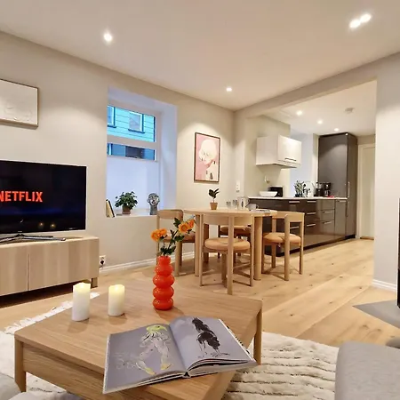 펜션 King Bed Renovated And Cozy Near Bryggen