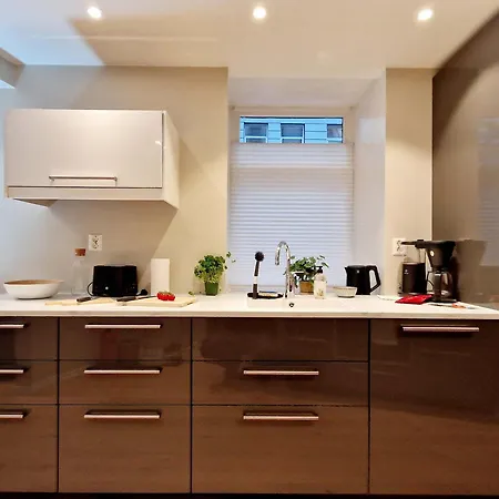 펜션 King Bed Renovated And Cozy Near Bryggen *